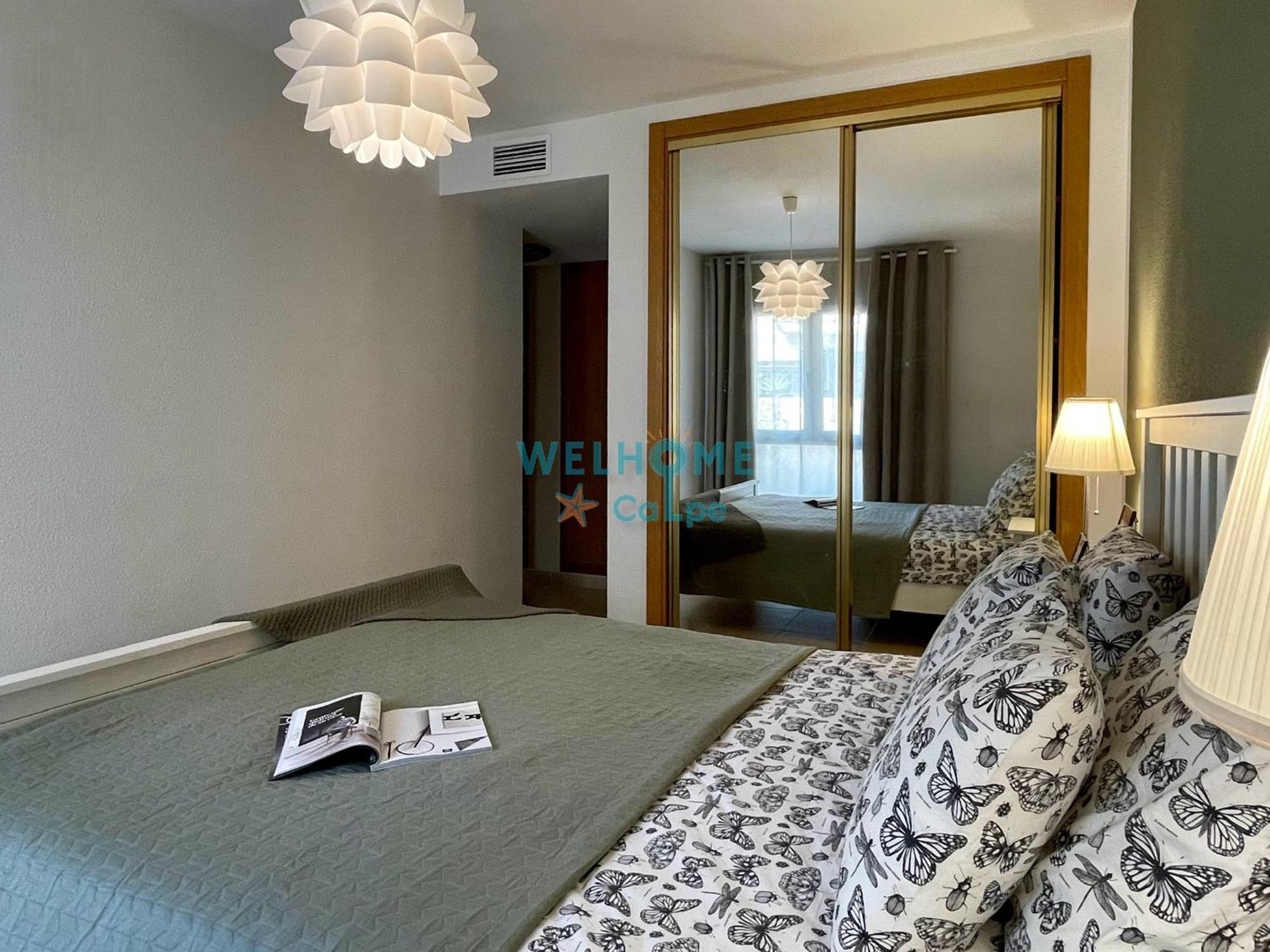 Manzana Bonito Y Comodo Apartamento Con Piscina Кальпе Экстерьер фото